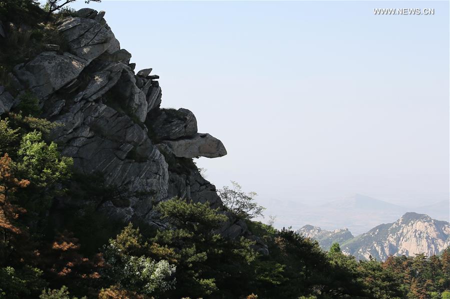 Scenery of Yimeng Mountain in Shandong