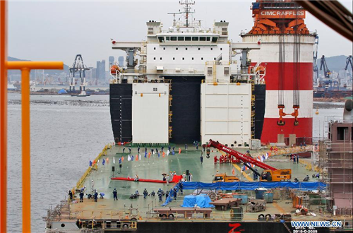 Two 50,000-dwt semi-submersible heavy lift vessels delivered Yantai