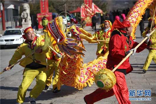 Temple fairs held across Shandong for Spring Festival