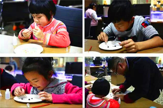 Shandong intangible cultural heritage classroom: how to draw a grain painting