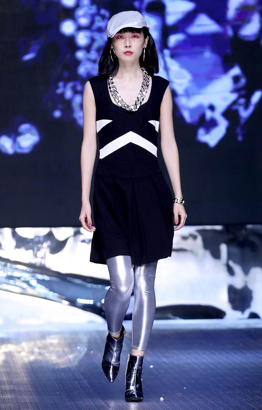 Creations presented during fashion show in China's Shandong