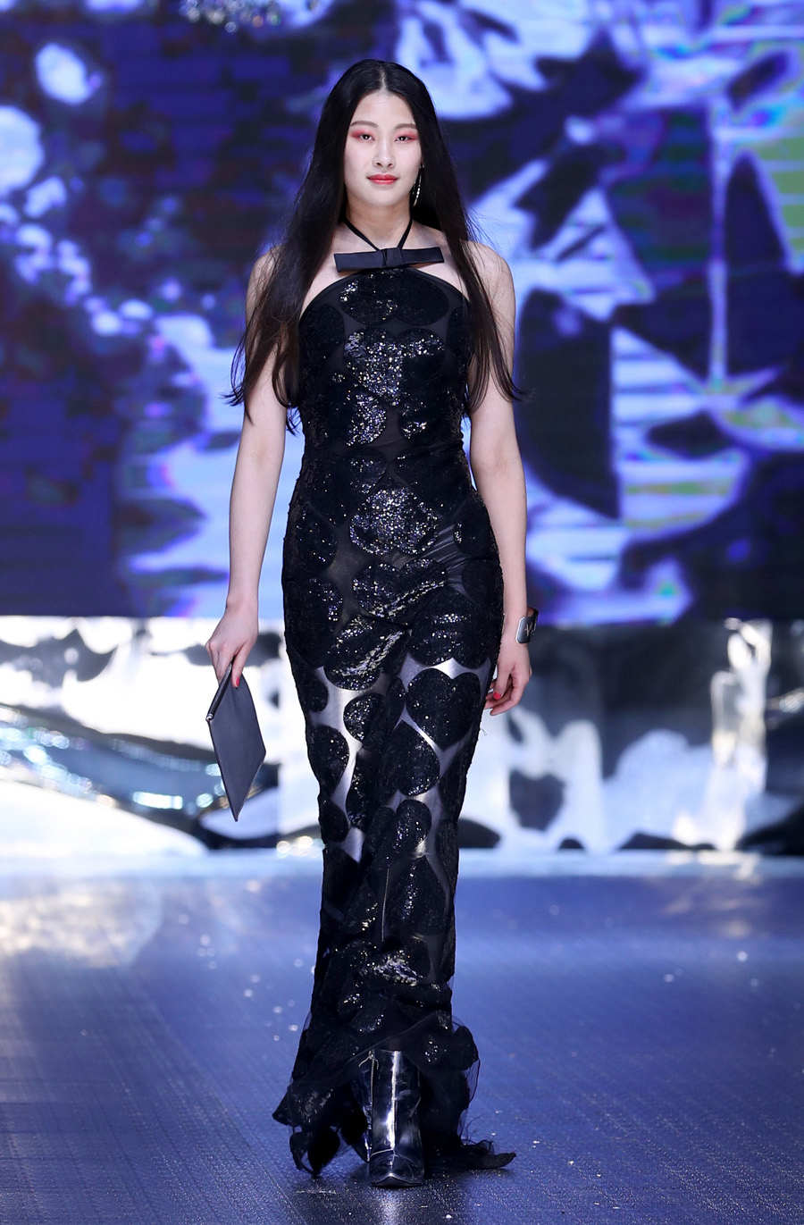 Creations presented during fashion show in China's Shandong
