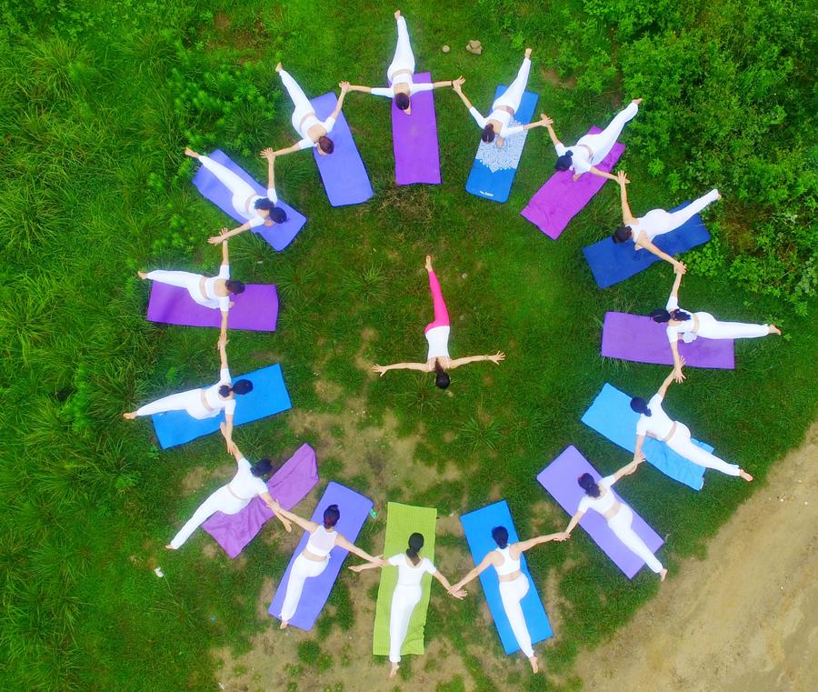 Int'l Yoga Day celebrated across China