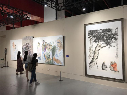 Young Shandong artists' exhibition lights up Chongqing