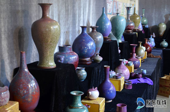 Folk arts and crafts expo opens in Yantai