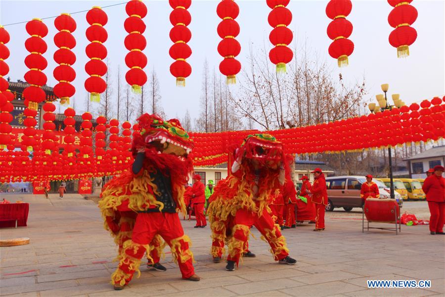 Festive events held in Shandong to celebrate Chinese New Year