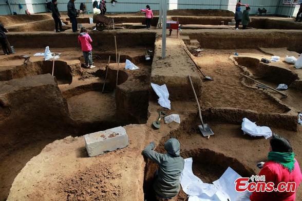 Evidence of human sacrifice found in Jinan ruin