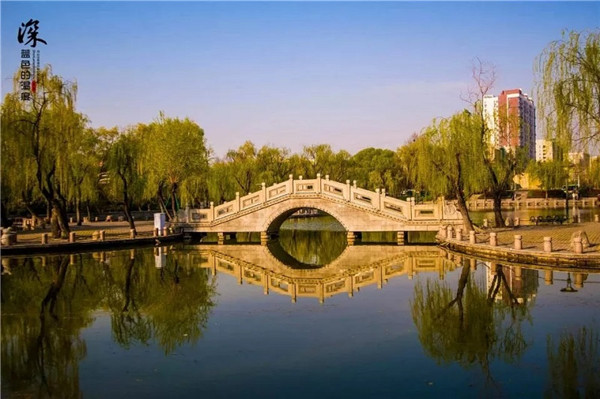Picturesque bridges in Tai'an