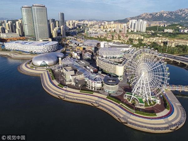 Magnificent views on Qingdao West Coast