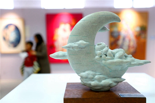 Annual exhibition celebrates young artists in Qingdao