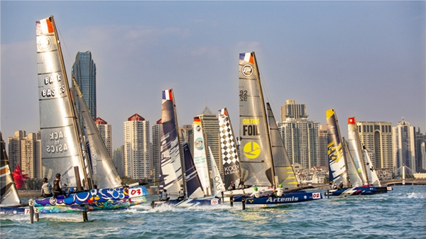 Winning photos of extreme sailing race revealed