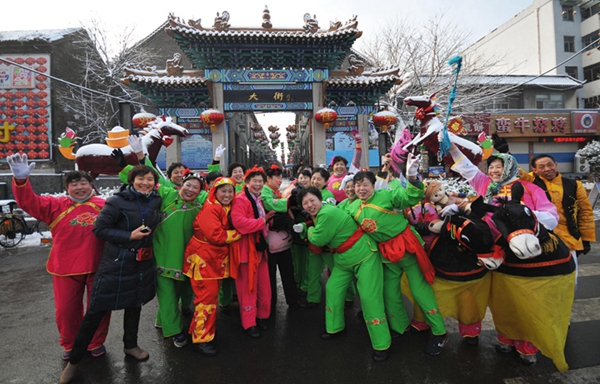In pics: Chinese New Year celebration at Zhoucun ancient town