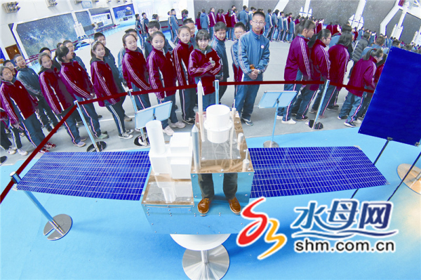 Students get closer to aerospace science technologies in Yantai