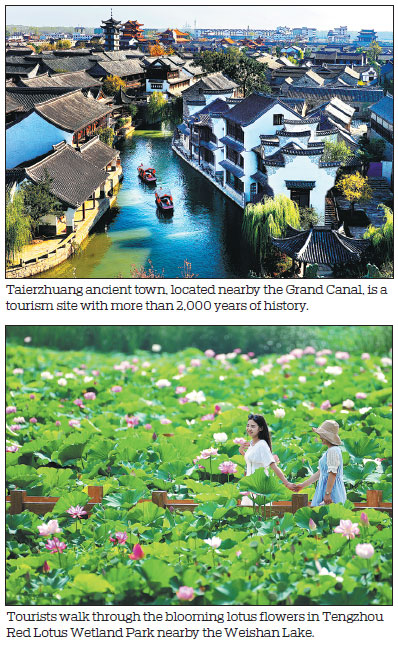 Zaozhuang bolsters tourism around famed canal