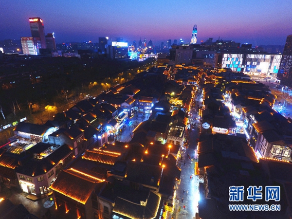 Jinan old streets reproduce fine view