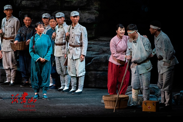 Opera Yimeng Mountain staged in Beijing