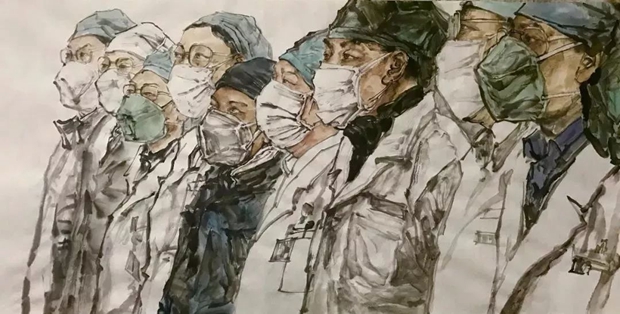 Shandong artists support China's fight against the epidemic