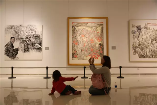 New Yimeng Art Exhibition opens at Shandong Art Museum