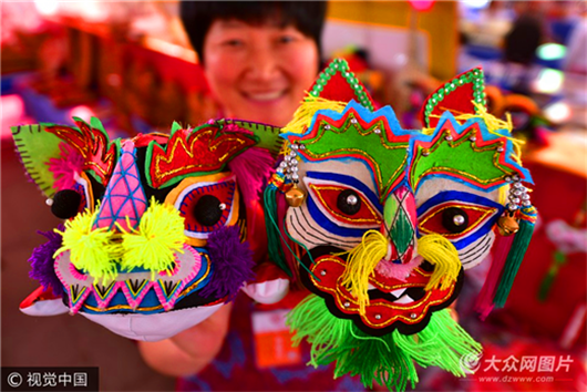 In pics: Linyi's first intangible culture heritage expo