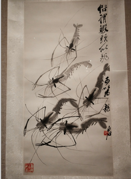 Painting treasures of Qi Baishi on display in Jinan