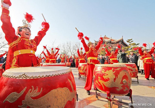 Performance staged in Shandong to mark Chinese New Year