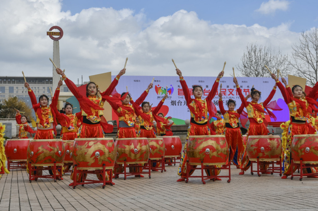 In pics: Yantai residents embrace cultural carnival