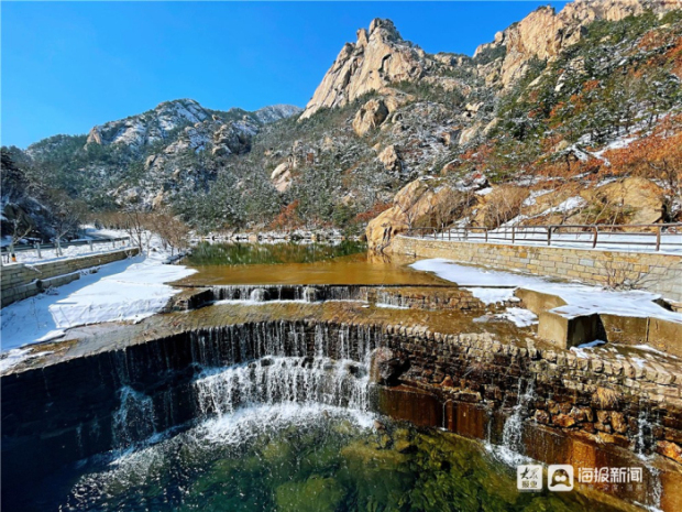 Snowy Kunyu Mountain in early spring