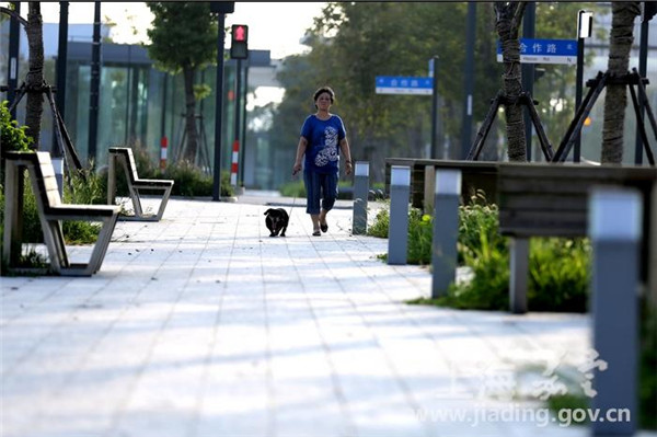 Jiading New Town boasts leisure facilities for residents and visitors