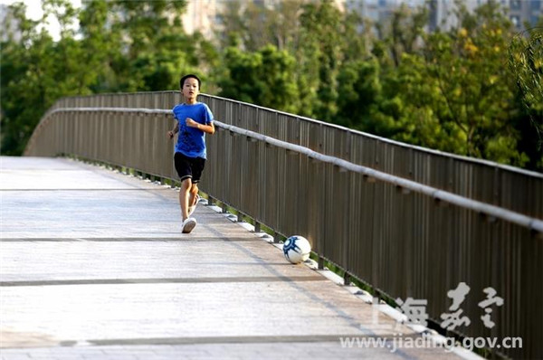 Jiading New Town boasts leisure facilities for residents and visitors