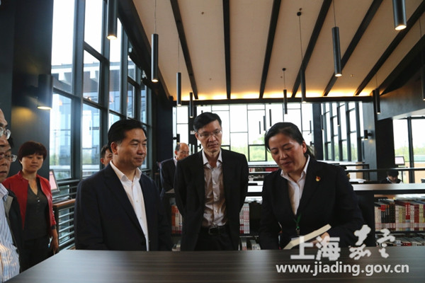 Shanghai officials inspect Jiading's development