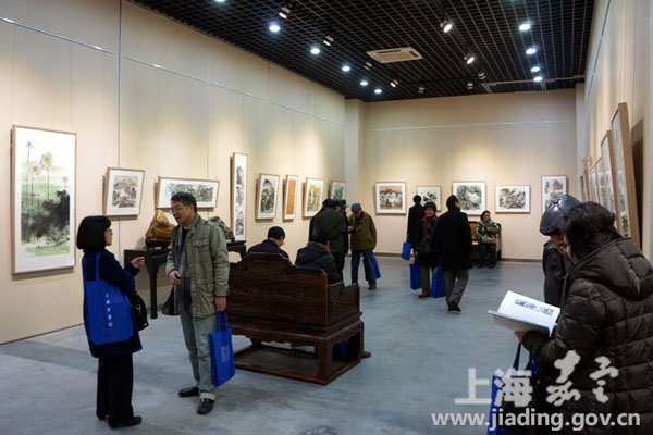 Shanghai Painting and Calligraphy Art Gallery settles in Jiading