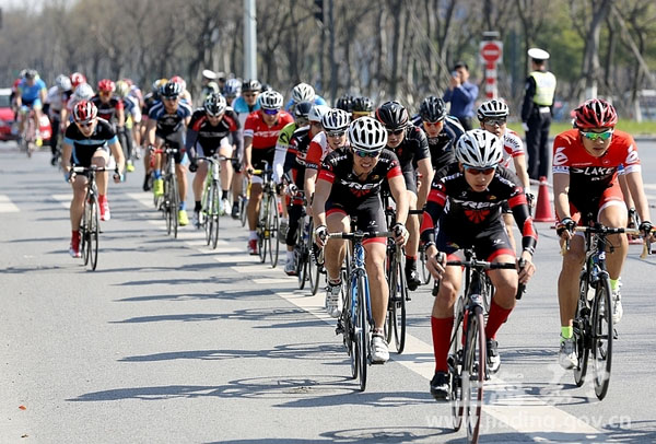 2014 SCP Road Cycling Tour begins in Jiading