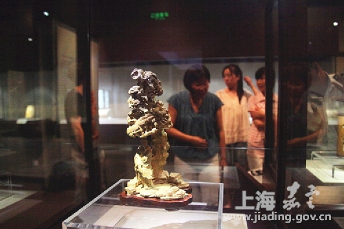 Jiading holds bamboo sculpture exhibition