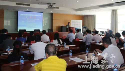 Jiading holds seminar on financial innovation