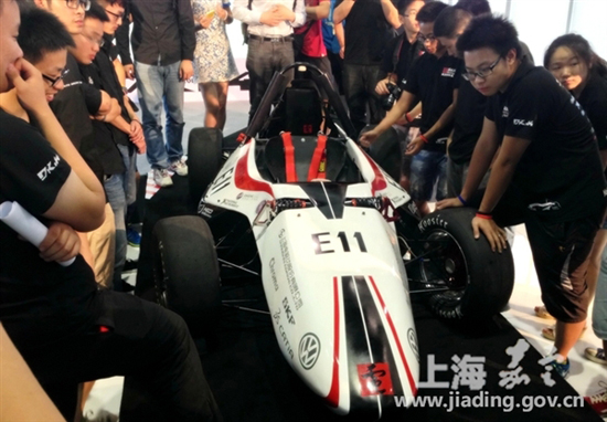 Tongji car set to compete in design competition