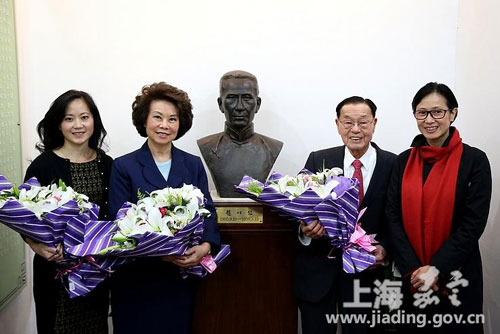 Former US secretary of labor returns to Jiading