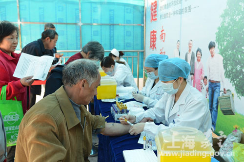 Elderly care offered in Jiading