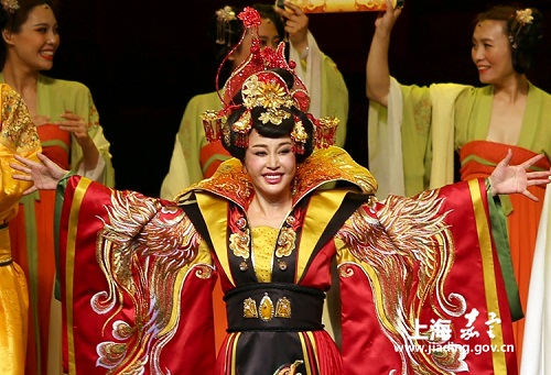 Jiading stages historical drama The Empress of China