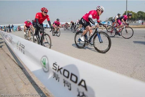 International cycling races in Jiading