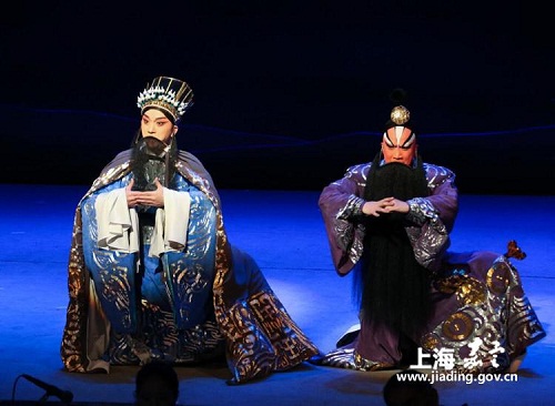 Peking Opera comes to Jiading