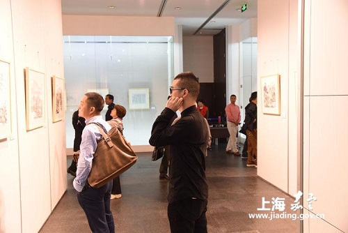 Jiading-Taishun painting and calligraphy exhibition opens