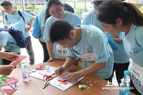 Jiading hosts city orienteering challenge