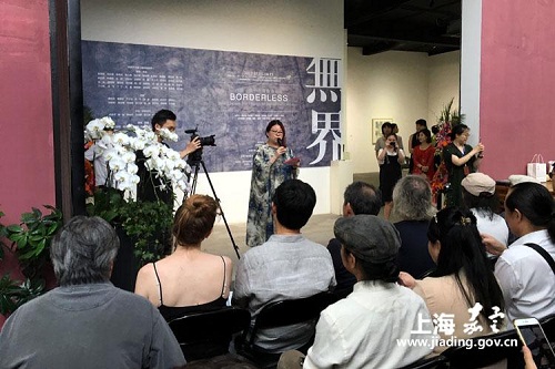 B&R-themed art exhibition opens in Jiading