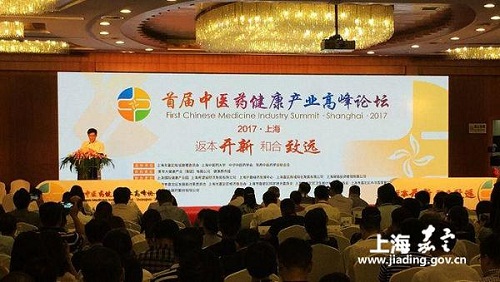 Jiading New City holds Chinese medicine-focused summit