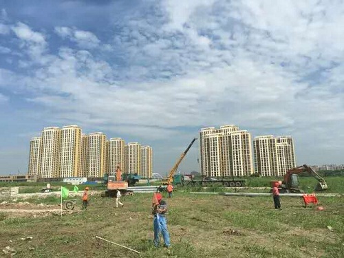 Jiading foreign language school starts construction