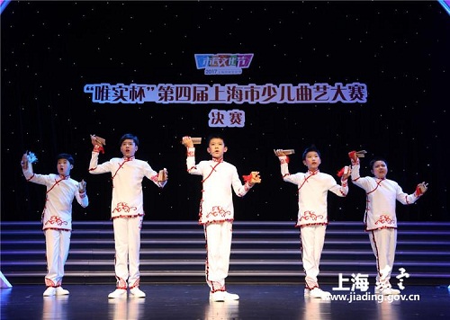 Young performers show quyi talent in Jiading