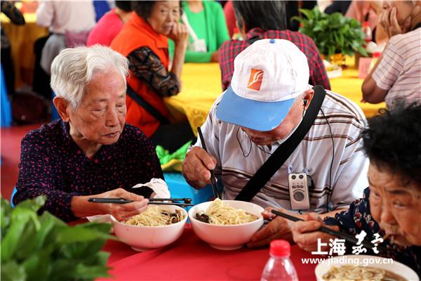 Celebration for Chongyang Festival held in Jiading