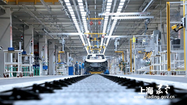 SAIC Volkswagen's new MEB factory finishes construction in Jiading