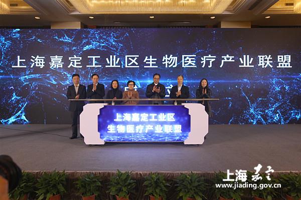 Jiading Industrial Zone establishes biomedical industry alliance