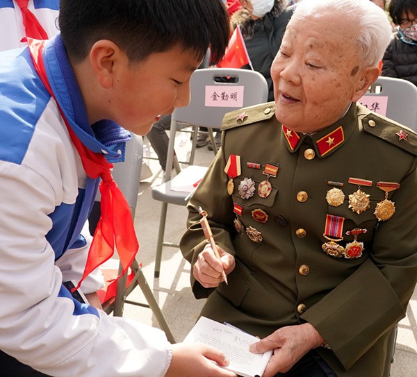 Students learn about history of CPC force